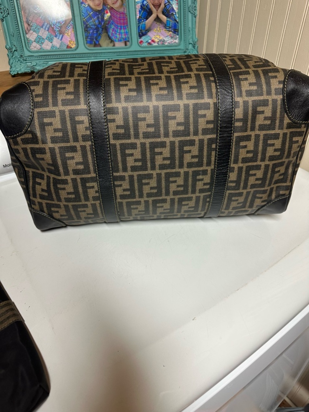 Fendi Zucca 40 Canvas Duffle Bag - Picture 8 of 12